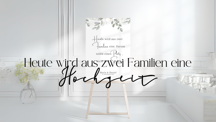 Heute wird aus zwei Familien eine