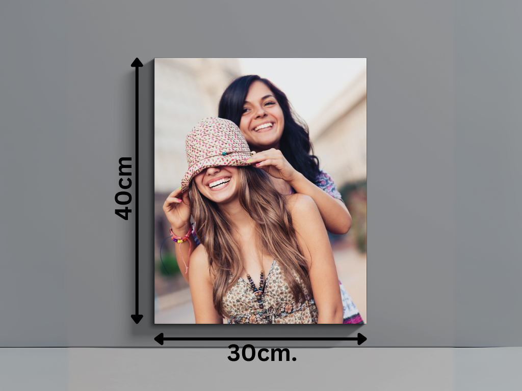 Dein Foto gedruckt als Leinwand . Fotodruck Querformat Hochformat, Leinwand 40 x 30cm .