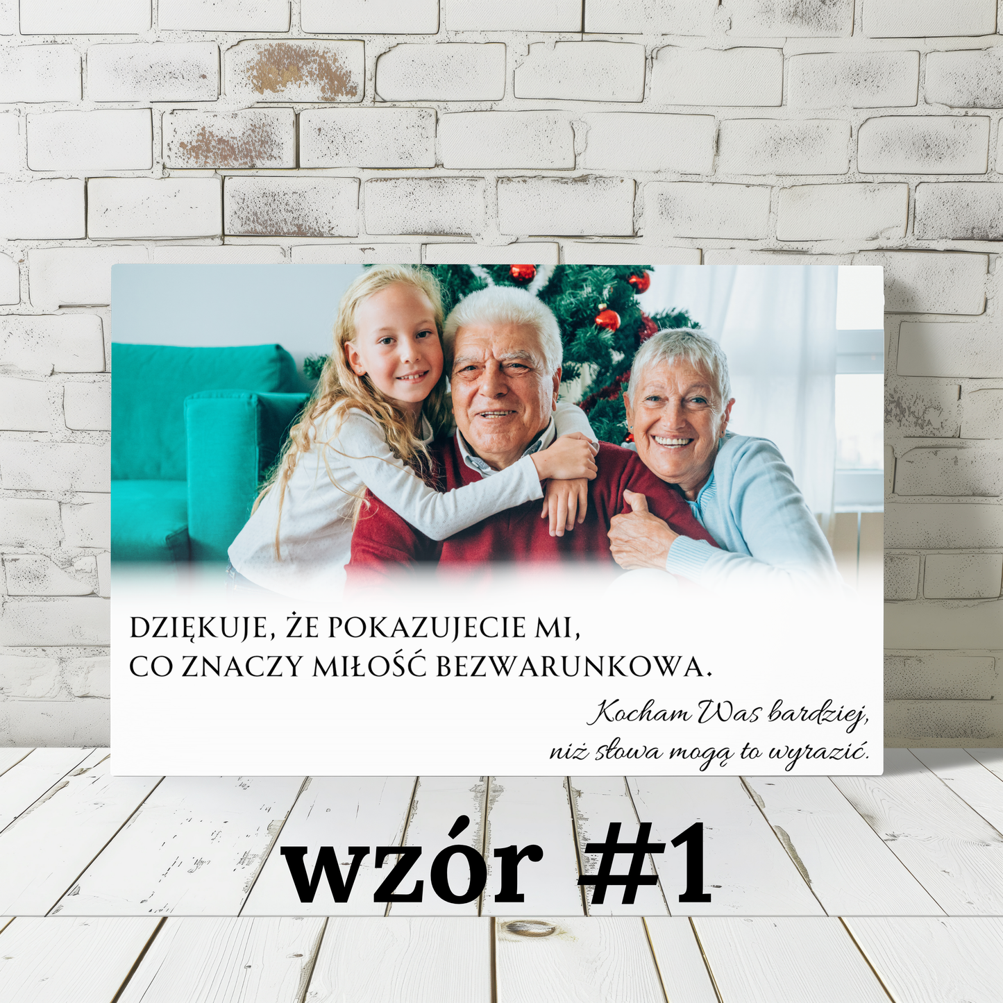 Obraz na płótnie na Dzien Babci i Dziadka. Rozne modele