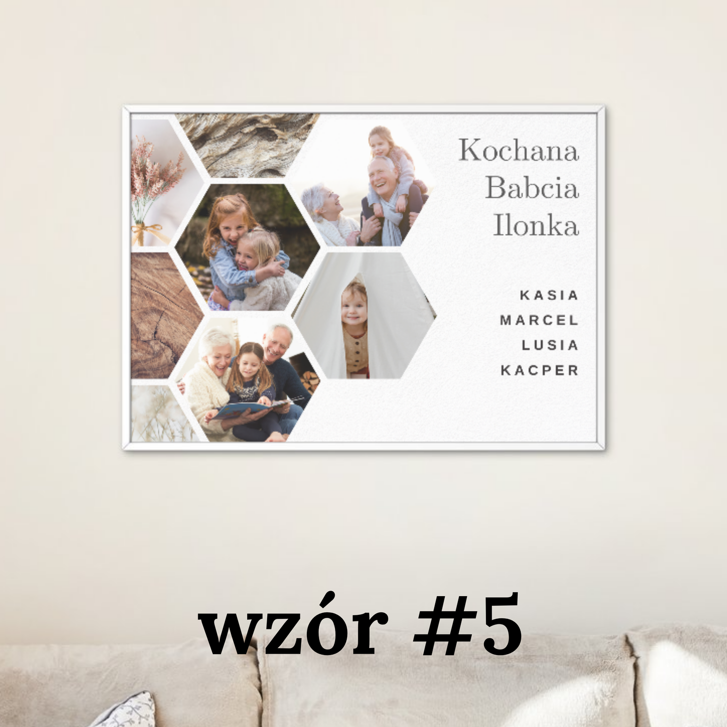 Obraz na płótnie na Dzien Babci i Dziadka. Rozne modele