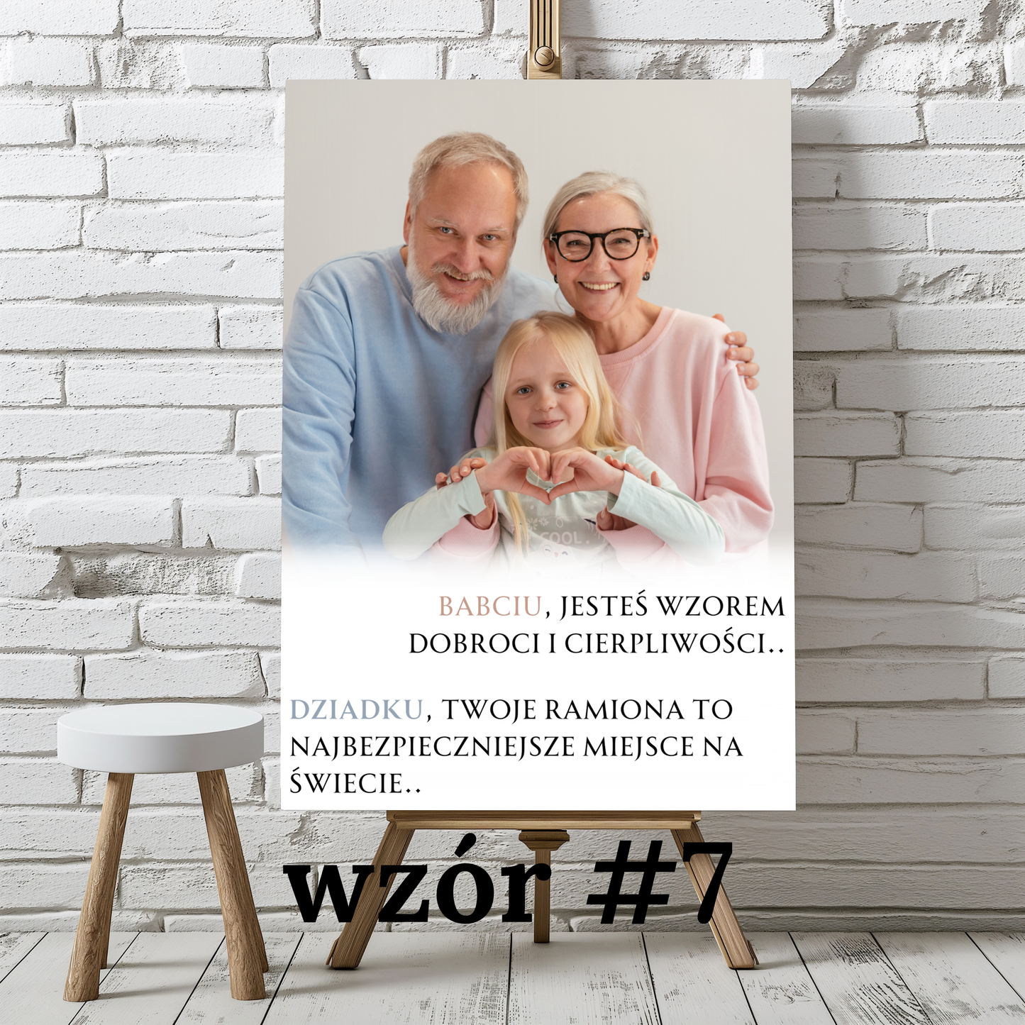 Obraz na płótnie na Dzien Babci i Dziadka. Rozne modele