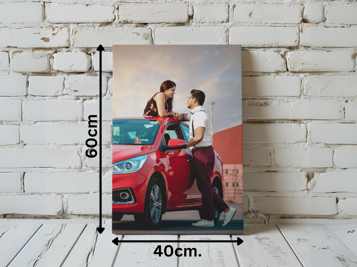 Dein Foto gedruckt als Leinwand . Fotodruck Querformat Hochformat, Leinwand 40 x 60cm