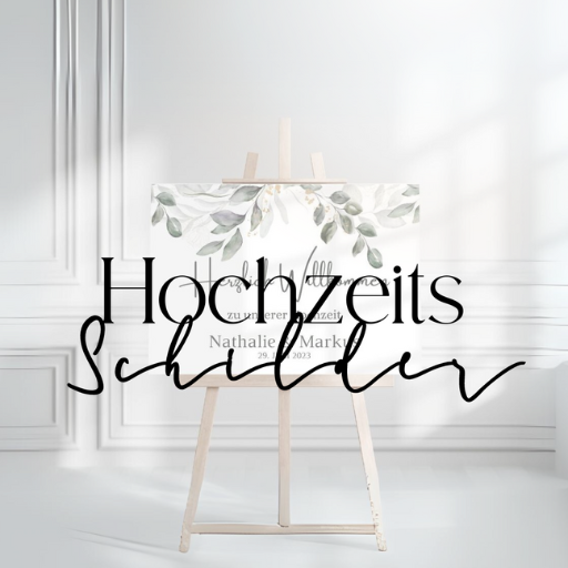 Hochzeits Schilder