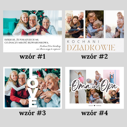 Obraz na płótnie na Dzien Babci i Dziadka. Rozne modele